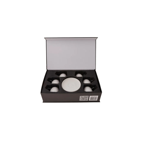 Karaca Streamline Saturn Platinum 6 Personen Kaffeetasse Set