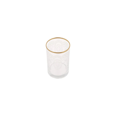 Karaca Beril 6 St. Beistellglas Gold
