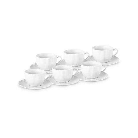 Karaca Seashell Zephyt Teetasse für 6 Personen 200 ml