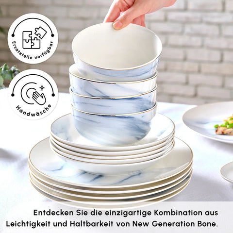 Karaca Ria New 39-teilig Geschirrset für 12 Personen