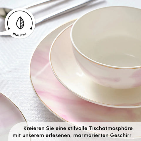 Karaca Ria New 39-teilig Geschirrset für 12 Personen
