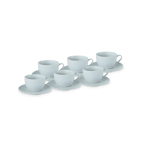 Karaca Seashell Zephyt Teetasse für 6 Personen 200 ml
